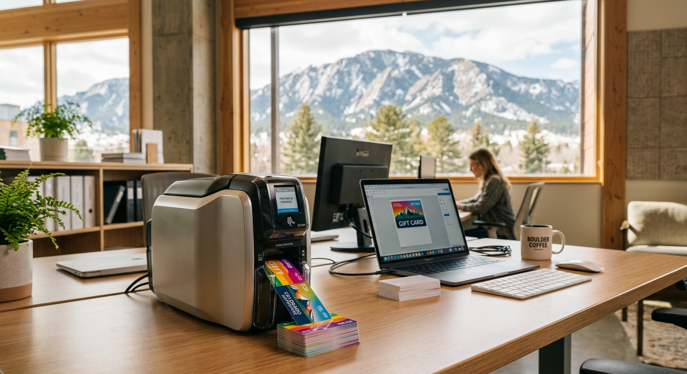 Scan-Cards card printing equipment in Colorado Springs